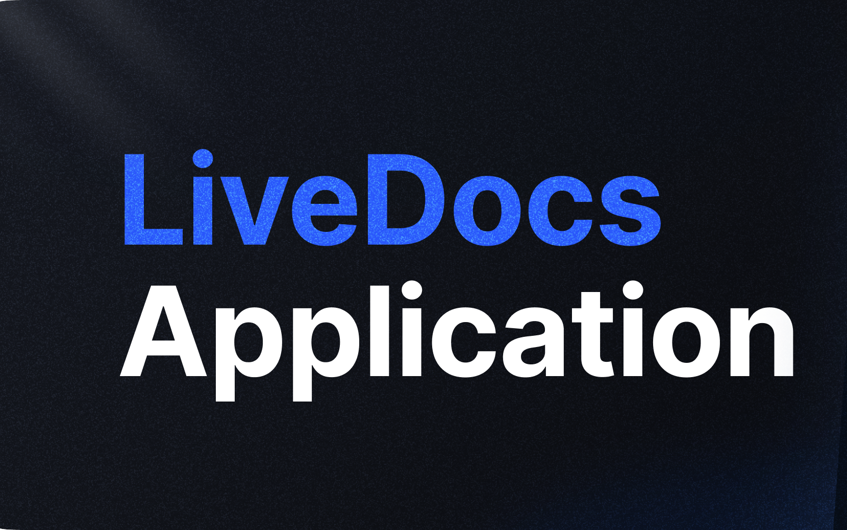liveDocs